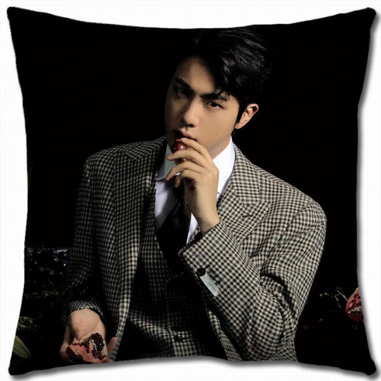 BTS Double-sided full color pillow cushion 45X45CM BS-811 NO FILLING