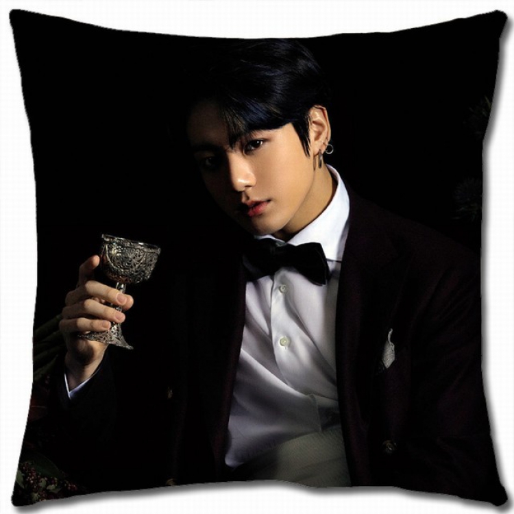 BTS Double-sided full color pillow cushion 45X45CM BS-815 NO FILLING