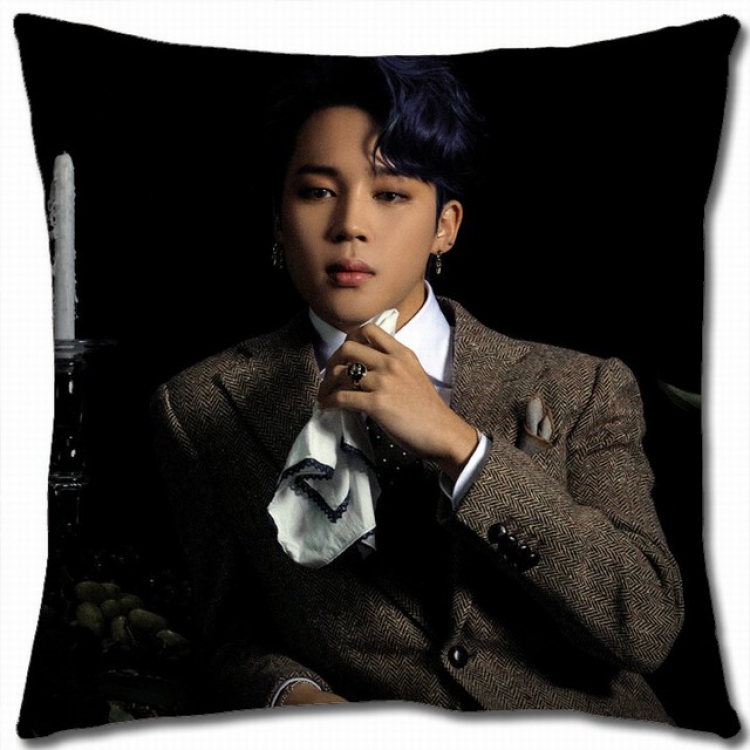BTS Double-sided full color pillow cushion 45X45CM BS-813 NO FILLING