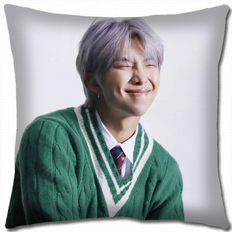 BTS Double-sided full color pillow cushion 45X45CM BS-818 NO FILLING