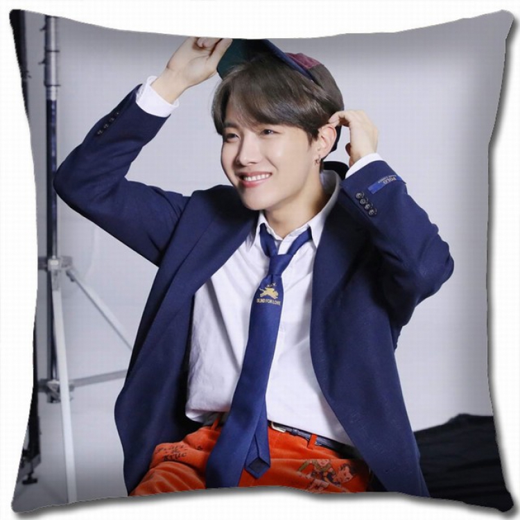 BTS Double-sided full color pillow cushion 45X45CM BS-821 NO FILLING
