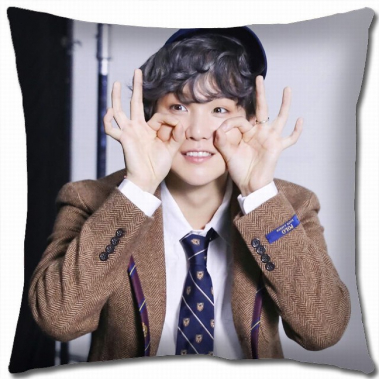BTS Double-sided full color pillow cushion 45X45CM BS-820 NO FILLING