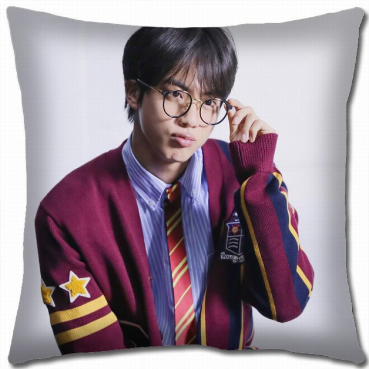 BTS Double-sided full color pillow cushion 45X45CM BS-819 NO FILLING