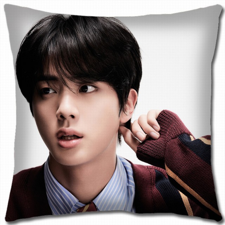 BTS Double-sided full color pillow cushion 45X45CM BS-824A NO FILLING