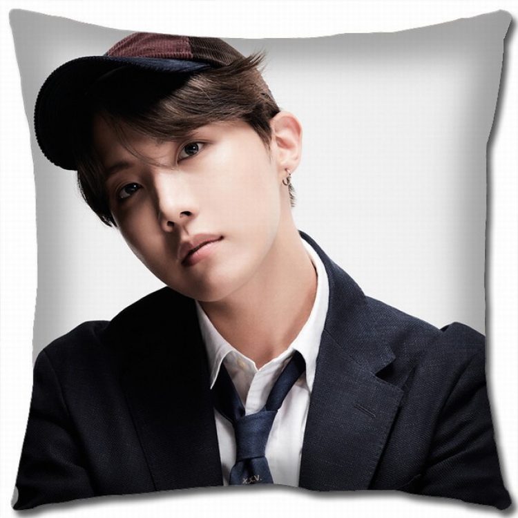 BTS Double-sided full color pillow cushion 45X45CM BS-826A NO FILLING