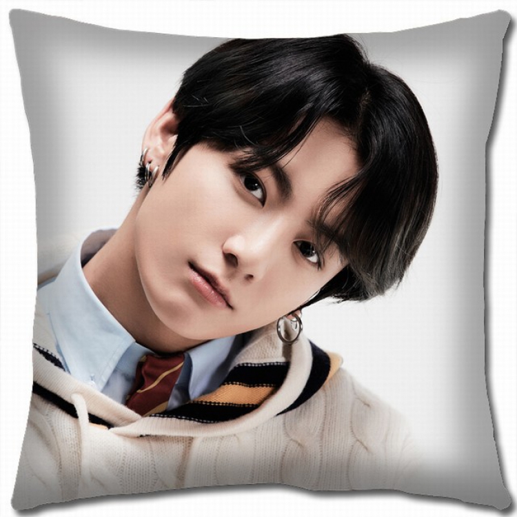 BTS Double-sided full color pillow cushion 45X45CM BS-829A NO FILLING