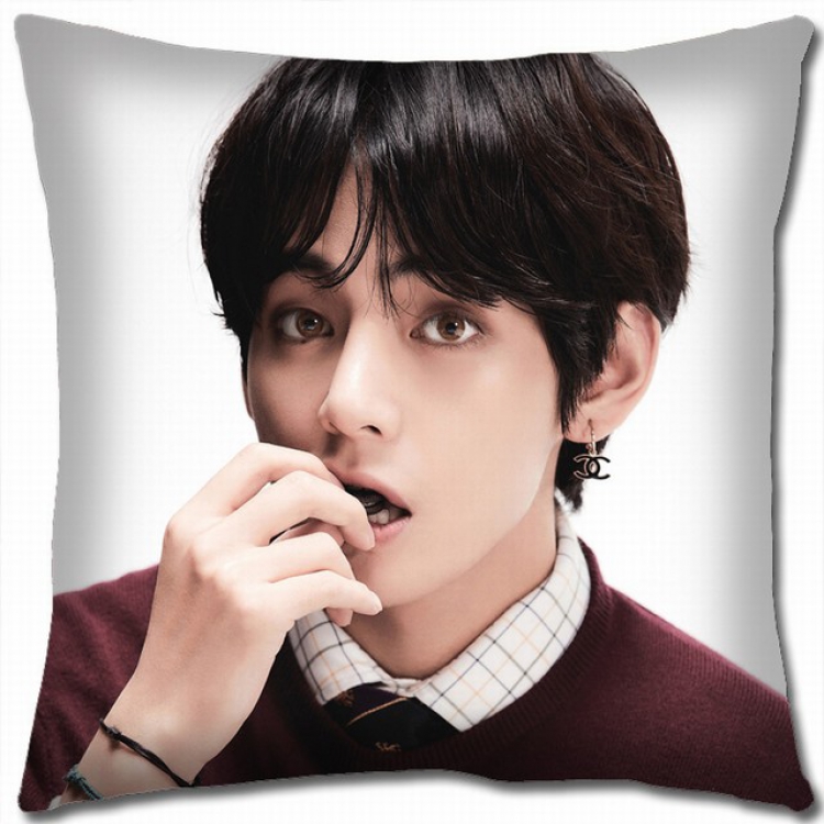 BTS Double-sided full color pillow cushion 45X45CM BS-828A NO FILLING