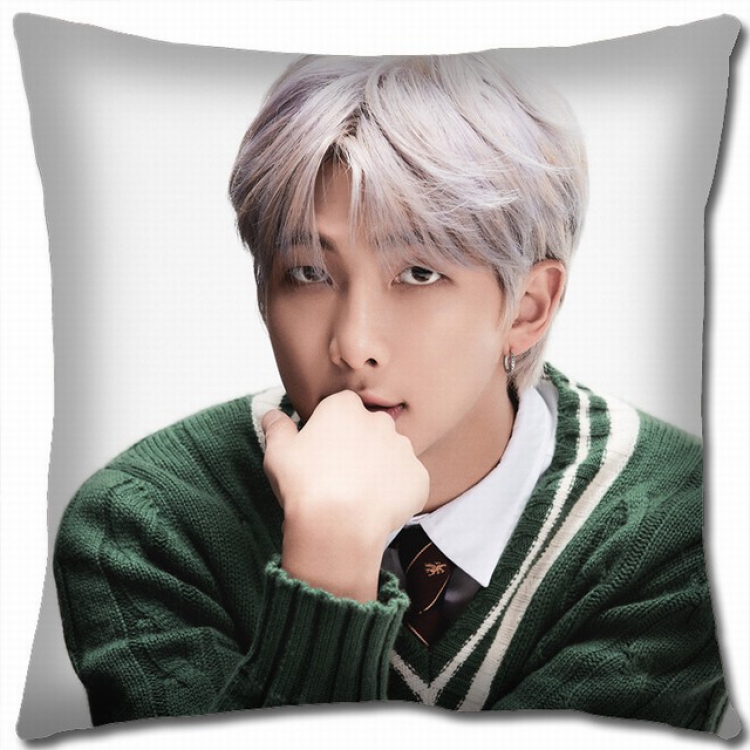 BTS Double-sided full color pillow cushion 45X45CM BS-839A NO FILLING