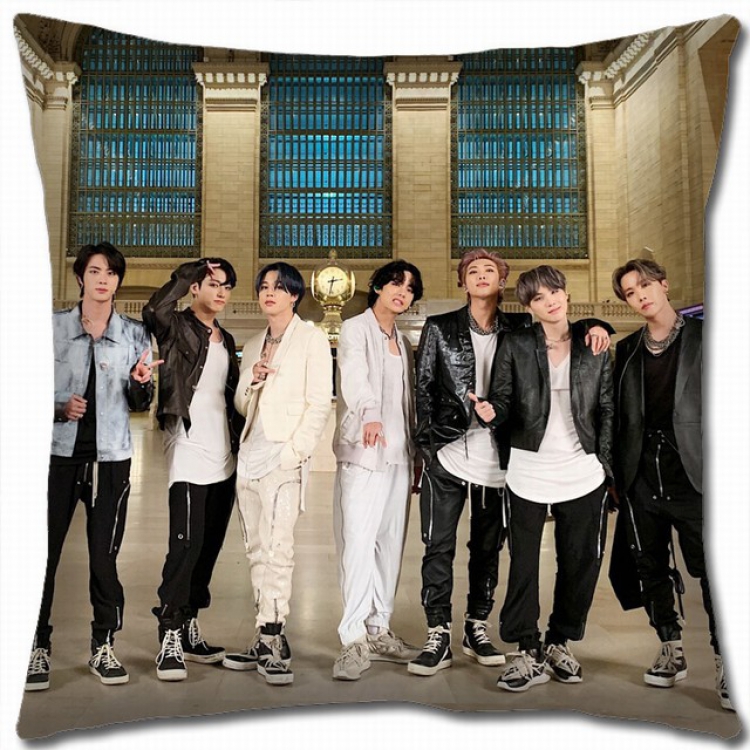 BTS Double-sided full color pillow cushion 45X45CM BS-840 NO FILLING