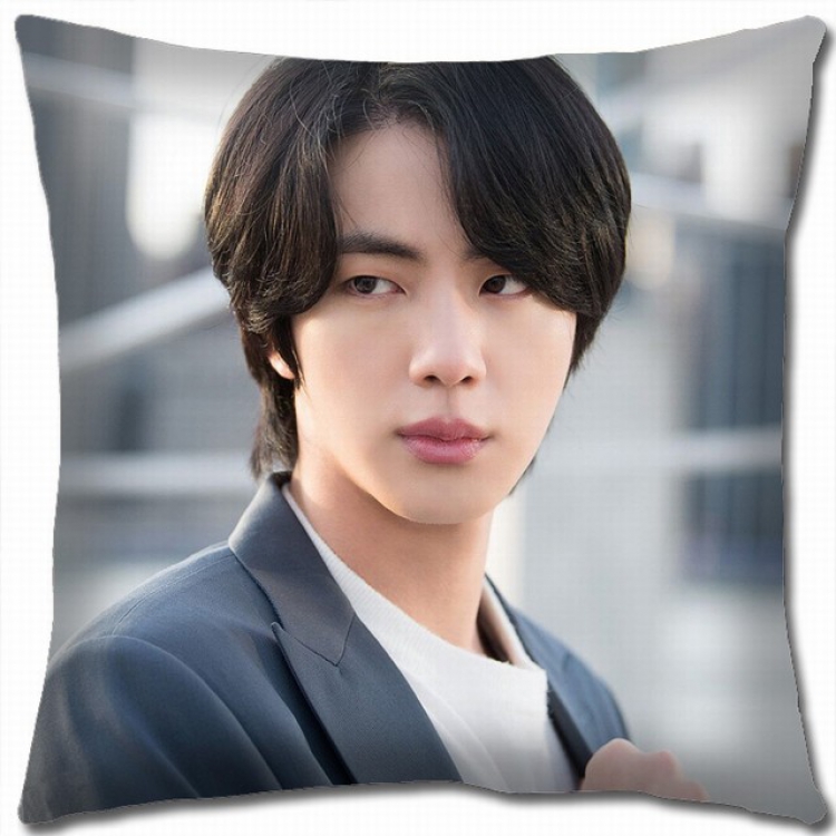 BTS Double-sided full color pillow cushion 45X45CM BS-864 NO FILLING