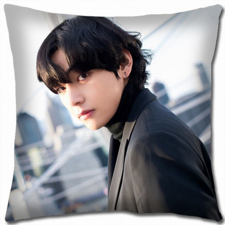 BTS Double-sided full color pillow cushion 45X45CM BS-860 NO FILLING