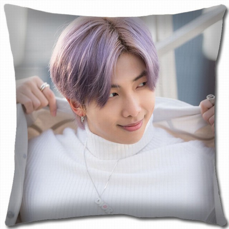 BTS Double-sided full color pillow cushion 45X45CM BS-863 NO FILLING