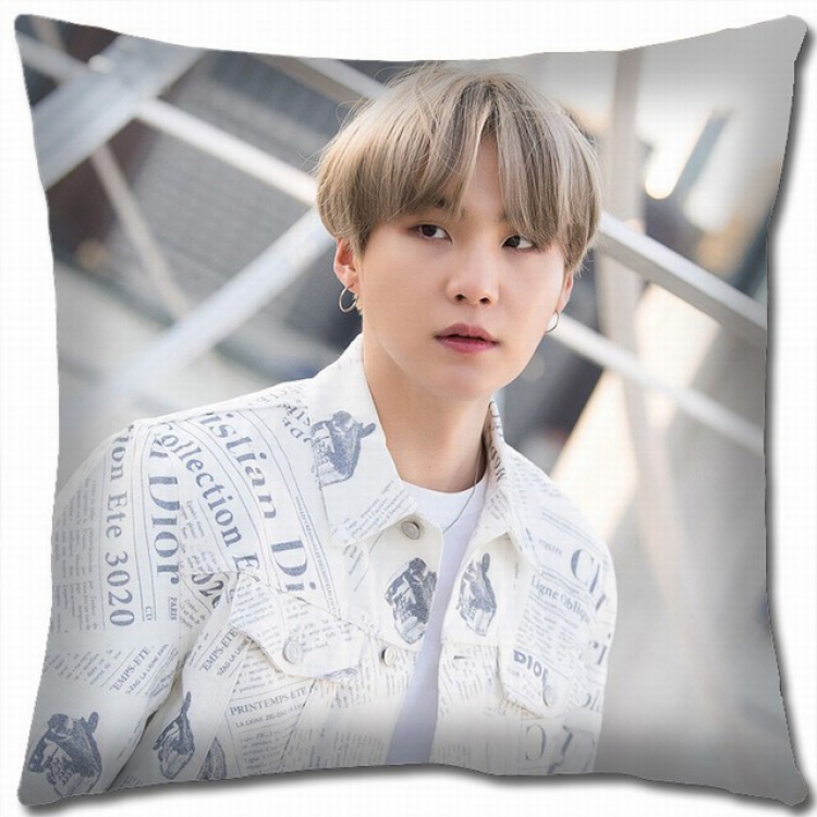 BTS Double-sided full color pillow cushion 45X45CM BS-861 NO FILLING