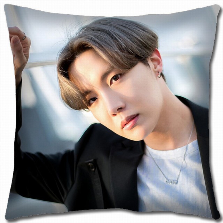 BTS Double-sided full color pillow cushion 45X45CM BS-862 NO FILLING