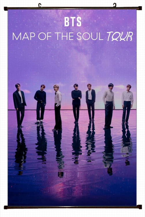 BTS Plastic pole cloth painting Wall Scroll 60X90CM preorder 3 days BS-767 NO FILLING