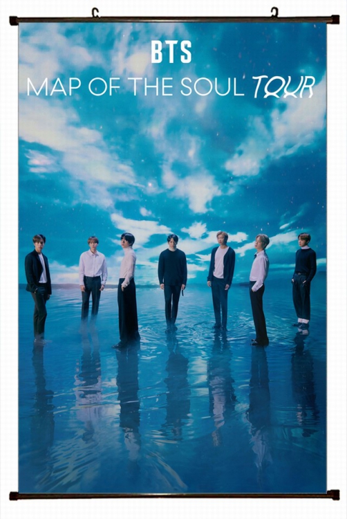 BTS Plastic pole cloth painting Wall Scroll 60X90CM preorder 3 days BS-768 NO FILLING