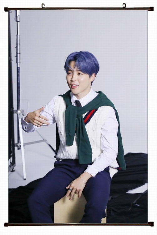 BTS Plastic pole cloth painting Wall Scroll 60X90CM preorder 3 days BS-822 NO FILLING