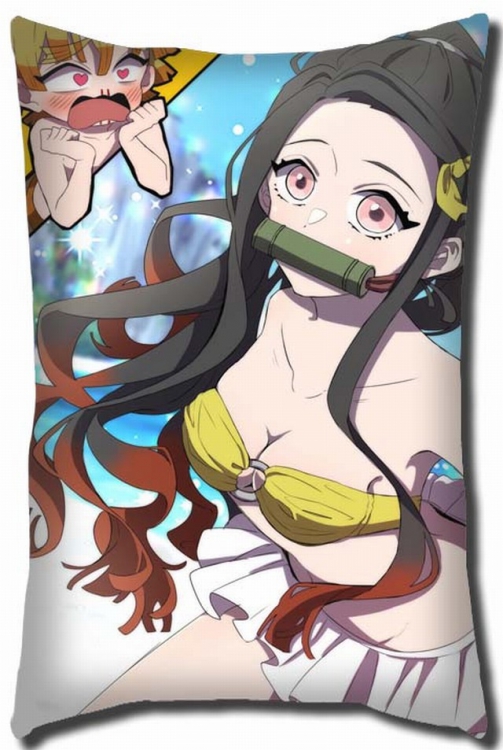 Demon Slayer Kimets Double Sides Long Cushion 40X60CM Book three days in advance G4-102 NO FILLING