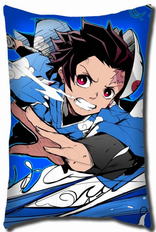 Demon Slayer Kimets Double Sides Long Cushion 40X60CM Book three days in advance G4-119 NO FILLING