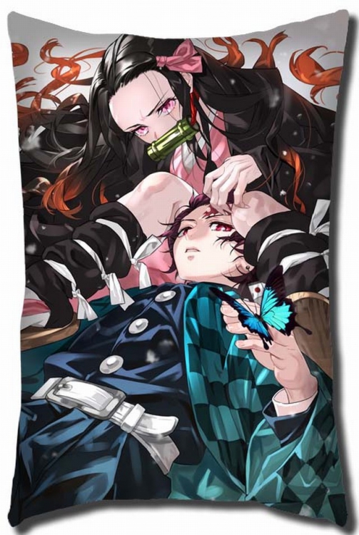 Demon Slayer Kimets Double Sides Long Cushion 40X60CM Book three days in advance G4-125 NO FILLING