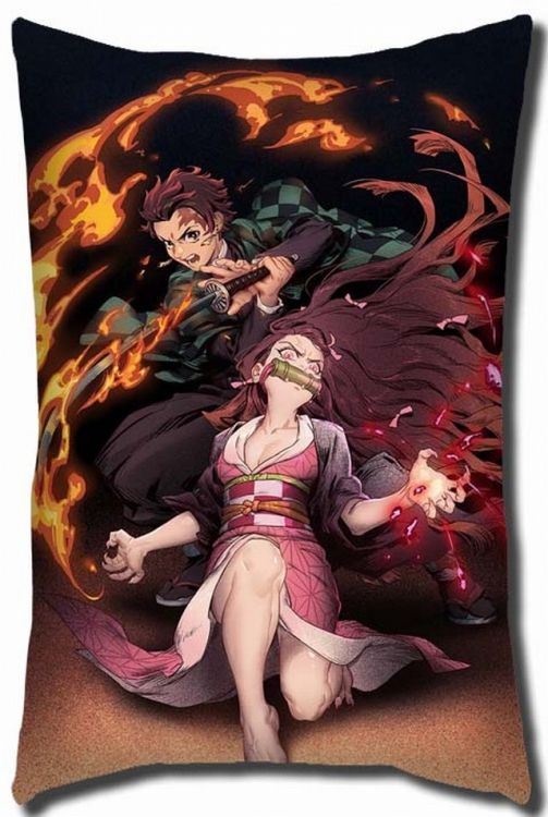 Demon Slayer Kimets Double Sides Long Cushion 40X60CM Book three days in advance G4-129 NO FILLING
