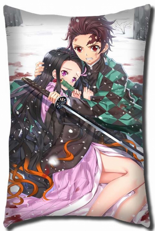 Demon Slayer Kimets Double Sides Long Cushion 40X60CM Book three days in advance G4-131 NO FILLING