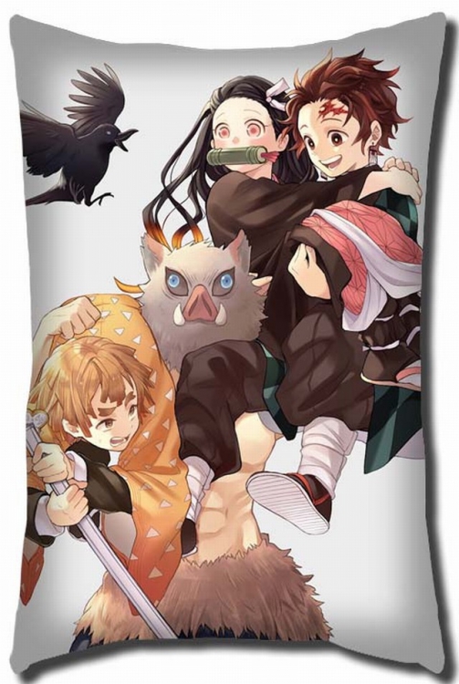 Demon Slayer Kimets Double Sides Long Cushion 40X60CM Book three days in advance G4-155 NO FILLING