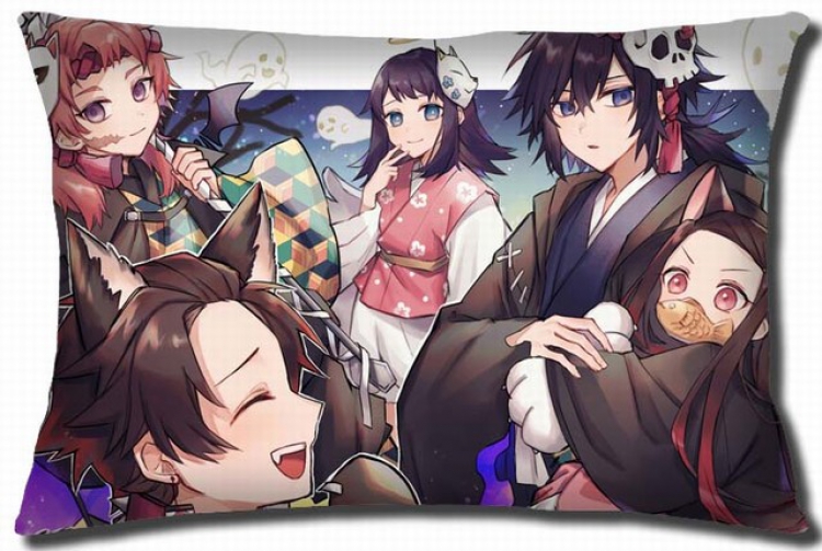 Demon Slayer Kimets Double Sides Long Cushion 40X60CM Book three days in advance G4-160 NO FILLING