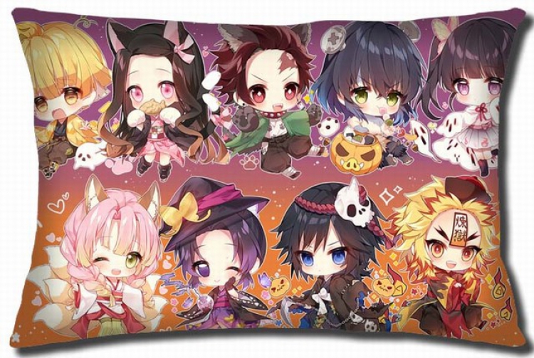 Demon Slayer Kimets Double Sides Long Cushion 40X60CM Book three days in advance G4-163 NO FILLING