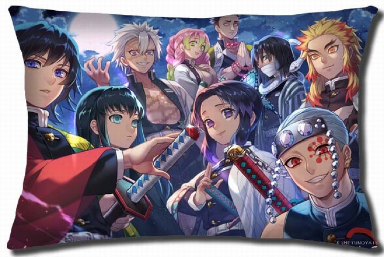 Demon Slayer Kimets Double Sides Long Cushion 40X60CM Book three days in advance G4-174 NO FILLING