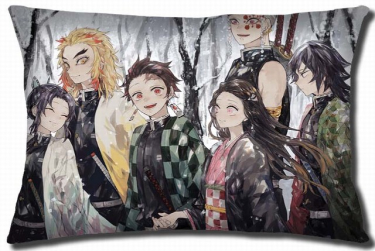 Demon Slayer Kimets Double Sides Long Cushion 40X60CM Book three days in advance G4-186 NO FILLING