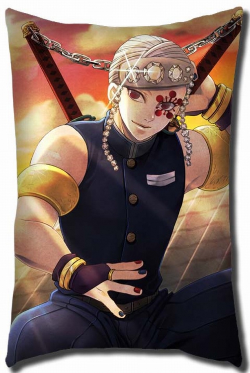 Demon Slayer Kimets Double Sides Long Cushion 40X60CM Book three days in advance G4-182 NO FILLING