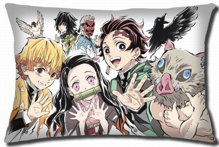 Demon Slayer Kimets Double Sides Long Cushion 40X60CM Book three days in advance G4-189 NO FILLING