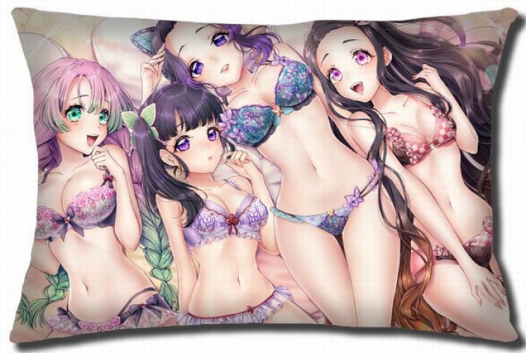 Demon Slayer Kimets Double Sides Long Cushion 40X60CM Book three days in advance G4-193 NO FILLING