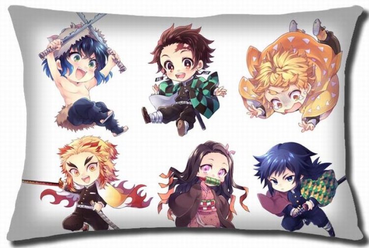 Demon Slayer Kimets Double Sides Long Cushion 40X60CM Book three days in advance G4-203 NO FILLING