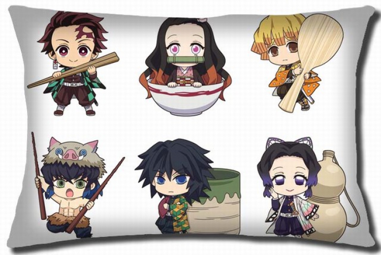 Demon Slayer Kimets Double Sides Long Cushion 40X60CM Book three days in advance G4-208 NO FILLING