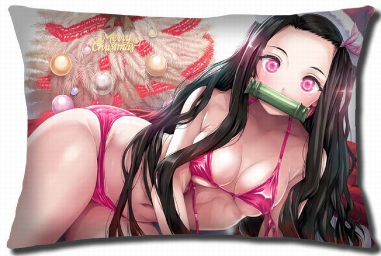 Demon Slayer Kimets Double Sides Long Cushion 40X60CM Book three days in advance G4-85 NO FILLING