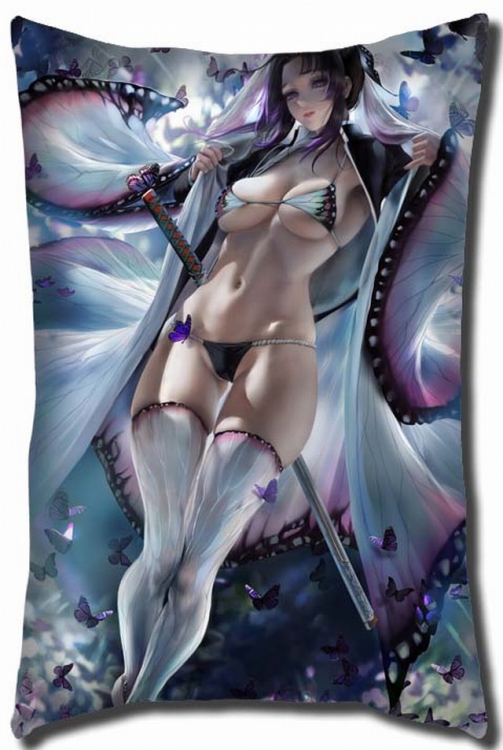 Demon Slayer Kimets Double Sides Long Cushion 40X60CM Book three days in advance G4-81 NO FILLING