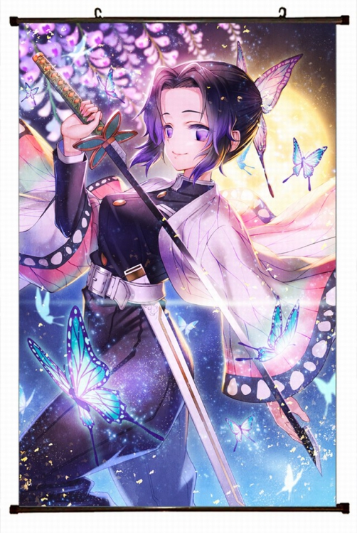 Demon Slayer Kimets Plastic pole cloth painting Wall Scroll 60X90CM preorder 3 days G4-144 NO FILLING