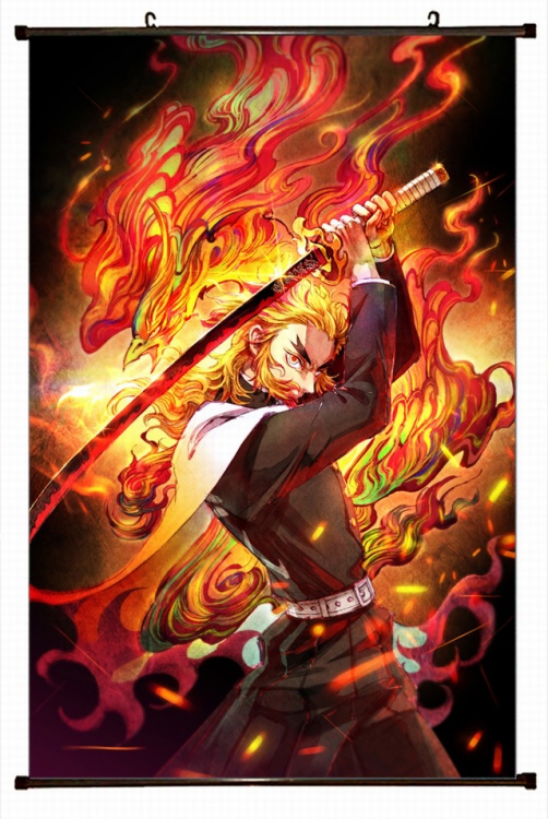 Demon Slayer Kimets Plastic pole cloth painting Wall Scroll 60X90CM preorder 3 days G4-179 NO FILLING