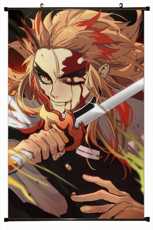 Demon Slayer Kimets Plastic pole cloth painting Wall Scroll 60X90CM preorder 3 days G4-194 NO FILLING