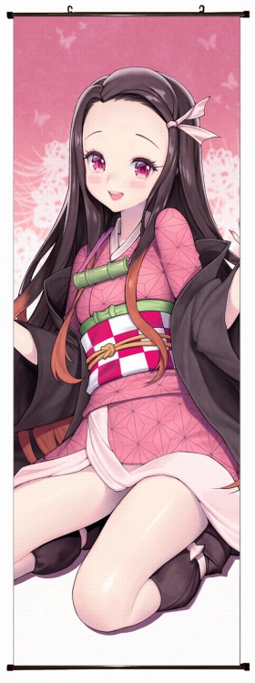 Demon Slayer Kimets Plastic pole cloth painting Wall Scroll 60X170CM preorder 3 days G4-108 NO FILLING