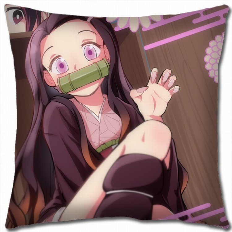 Demon Slayer Kimets Double-sided full color pillow cushion 45X45CM G4-103 NO FILLING