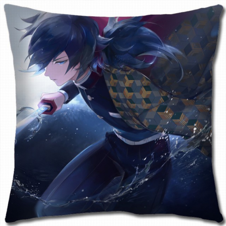 Demon Slayer Kimets Double-sided full color pillow cushion 45X45CM G4-101 NO FILLING