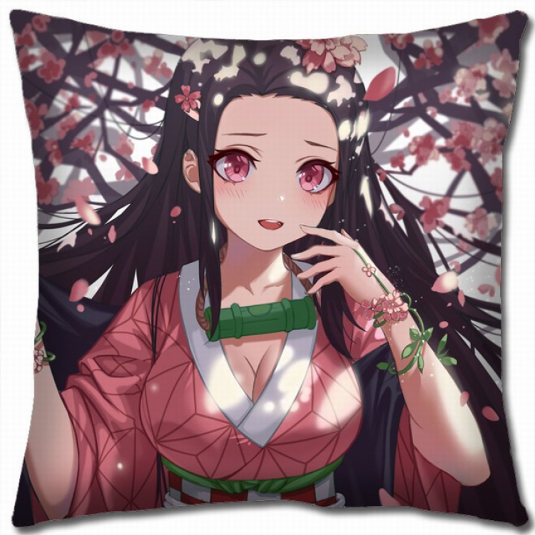 Demon Slayer Kimets Double-sided full color pillow cushion 45X45CM G4-104 NO FILLING