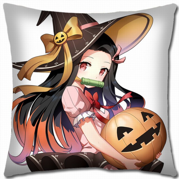 Demon Slayer Kimets Double-sided full color pillow cushion 45X45CM G4-106 NO FILLING