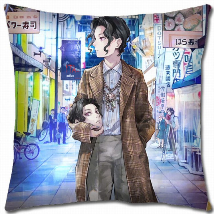 Demon Slayer Kimets Double-sided full color pillow cushion 45X45CM G4-202 NO FILLING