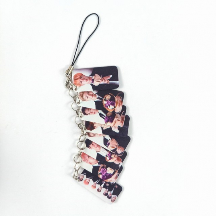 BTS Keychain pendant Hanging chain a set price for 5 pcs