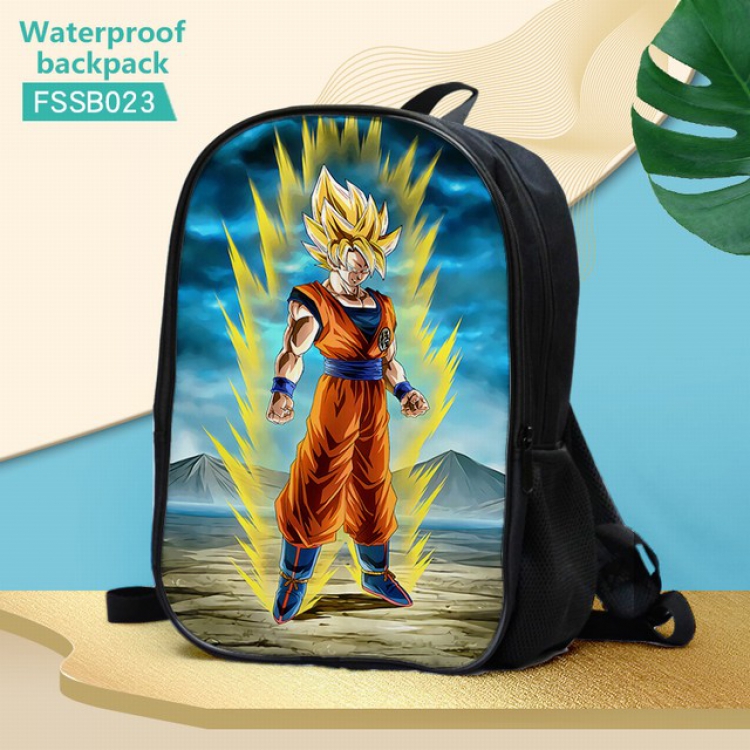 Dragon Ball Waterproof Backpack 30X17X40CM 0.5KG-FSSB023