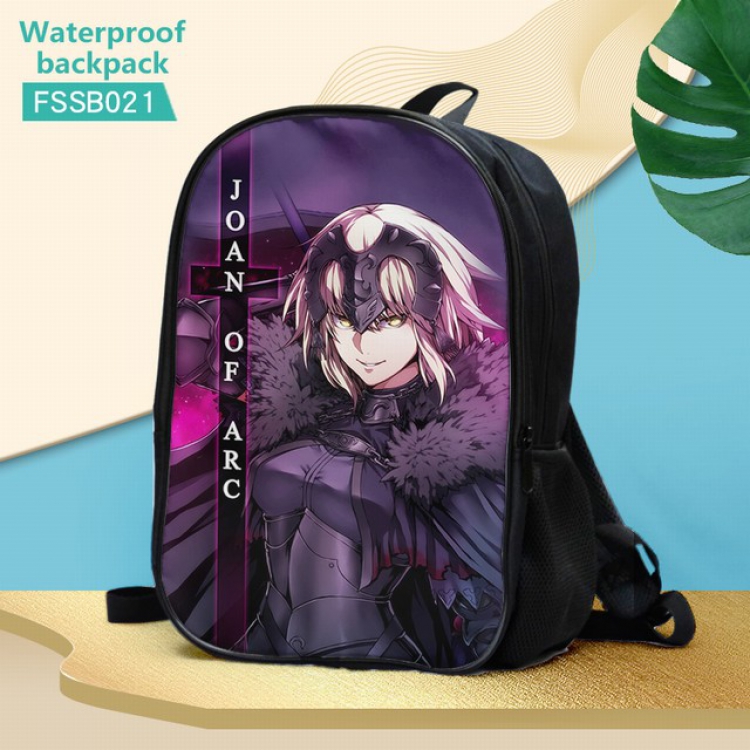 Fate Grand Order Waterproof Backpack 30X17X40CM 0.5KG-FSSB021
